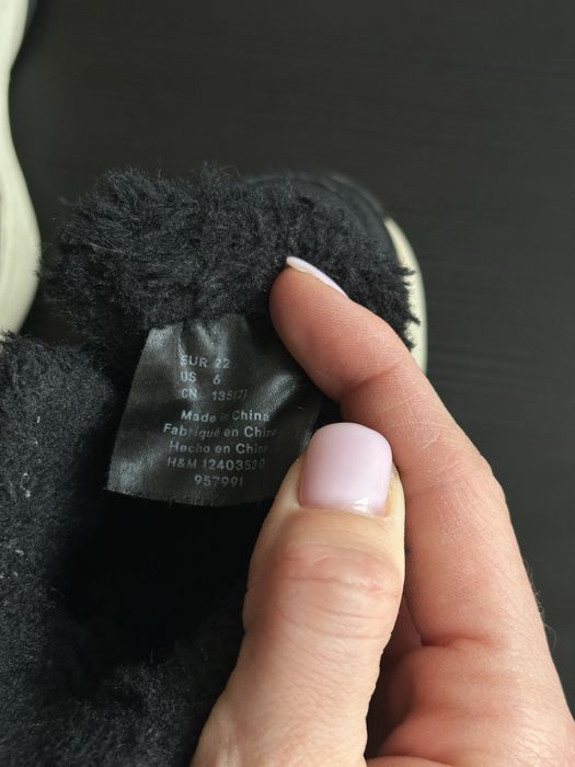 Зимові черевики h&m 22 розмір