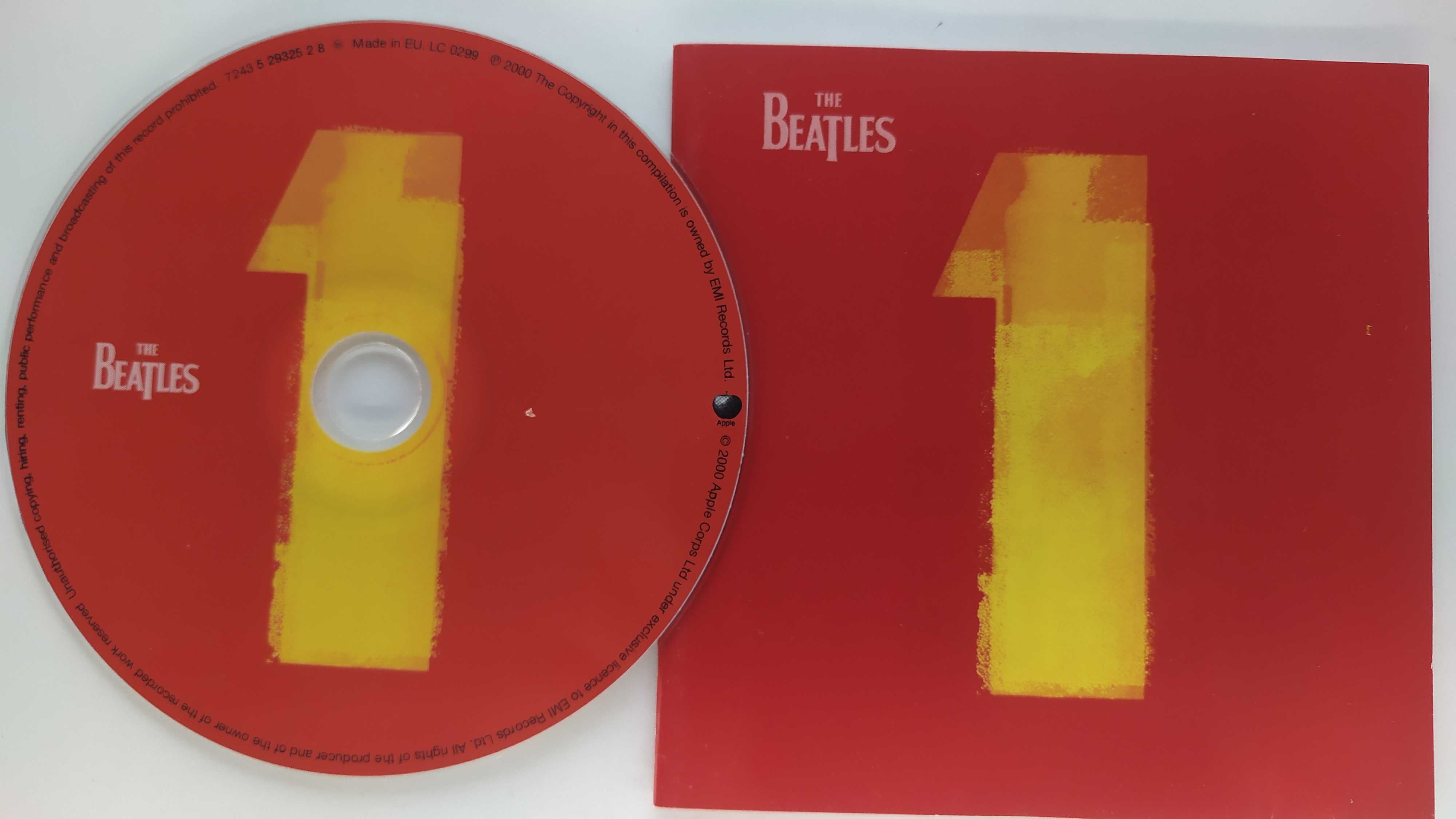 The Beatles 1  27 singles on 1CD czerwona