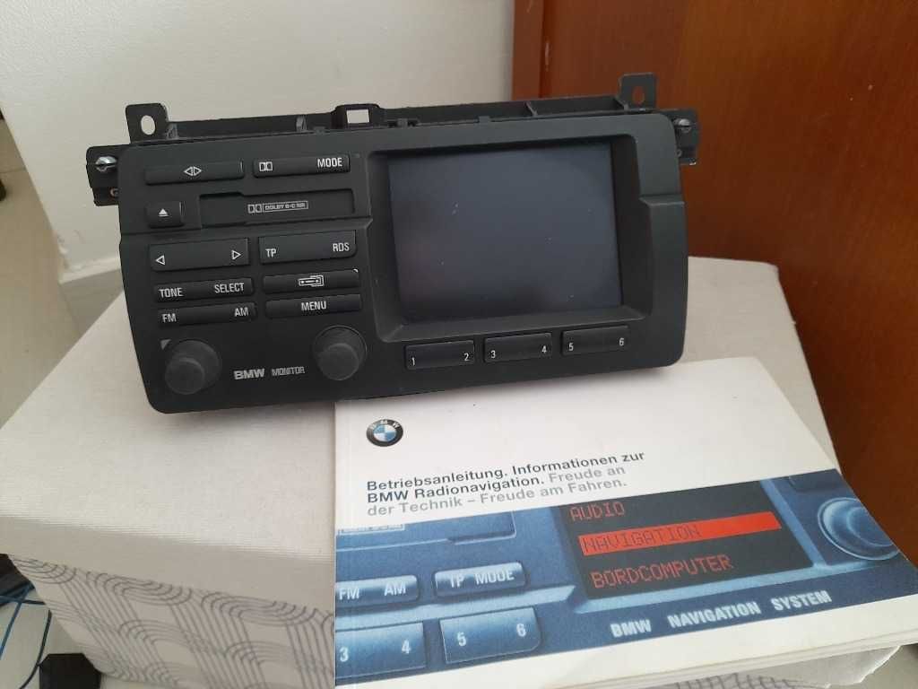 Radio BMW MINITOR + książka bmw 3 e46 bmw x5 e53