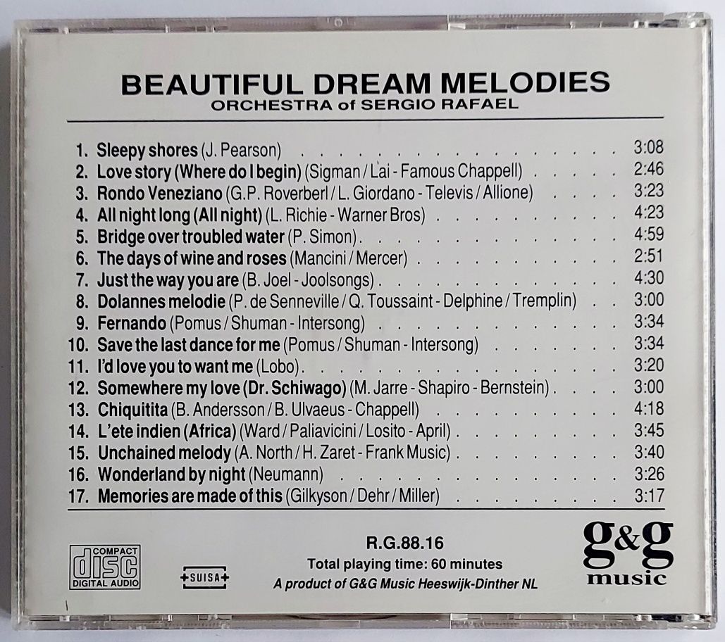 Orchestra Of Sergio Rafael Beautiful Dream Melodies