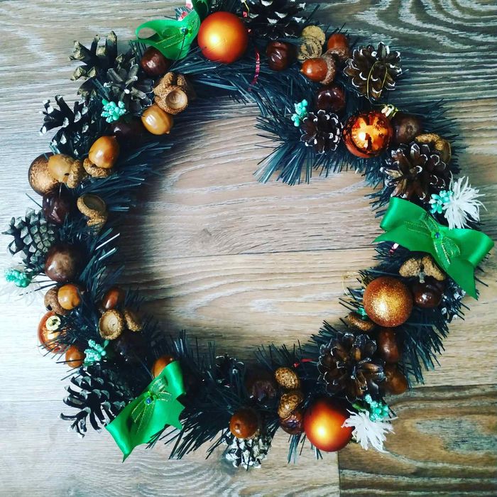 Вінок різдвяний,новорічний.