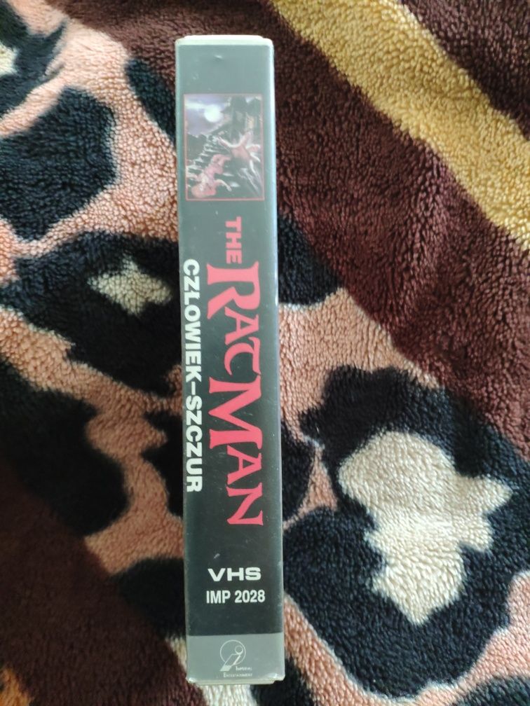 Człowiek szczur VHS plus 7 kaset