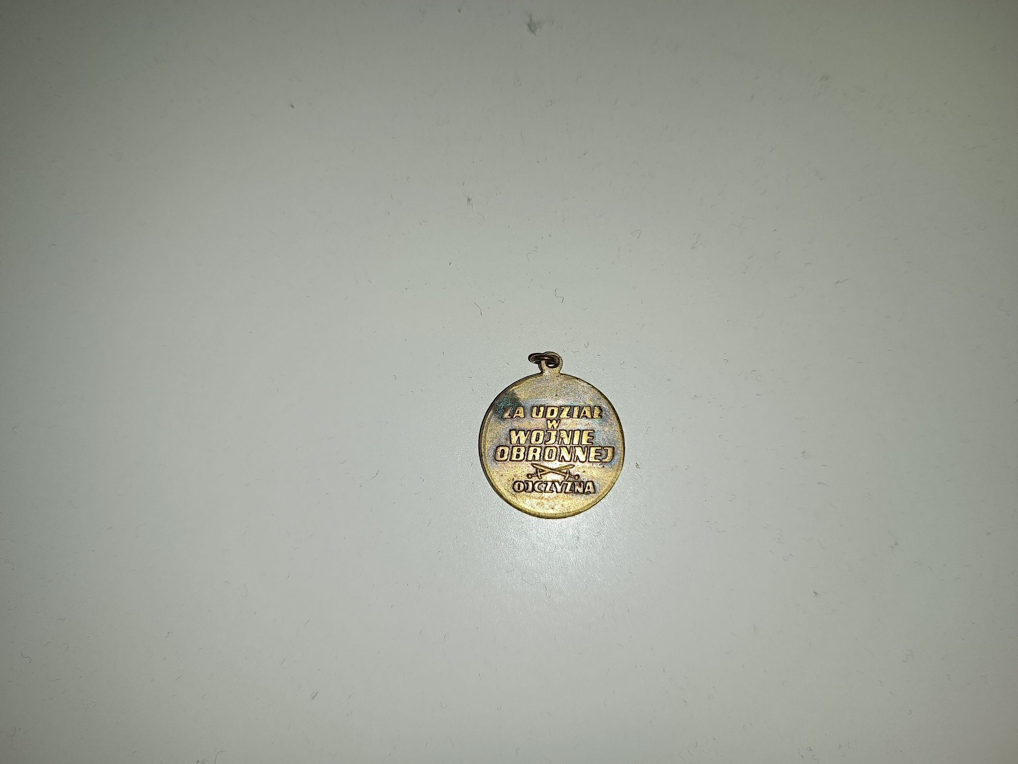 Medal za udział w wojnie obronnej 1939 medalik