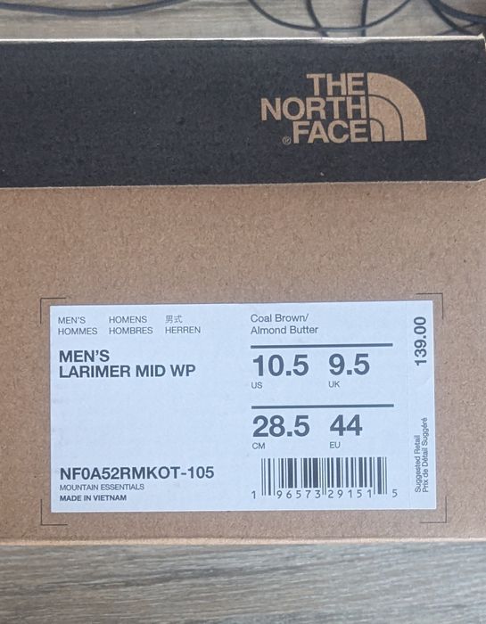 Оригінал США Термо  ботинки The North Face US 10