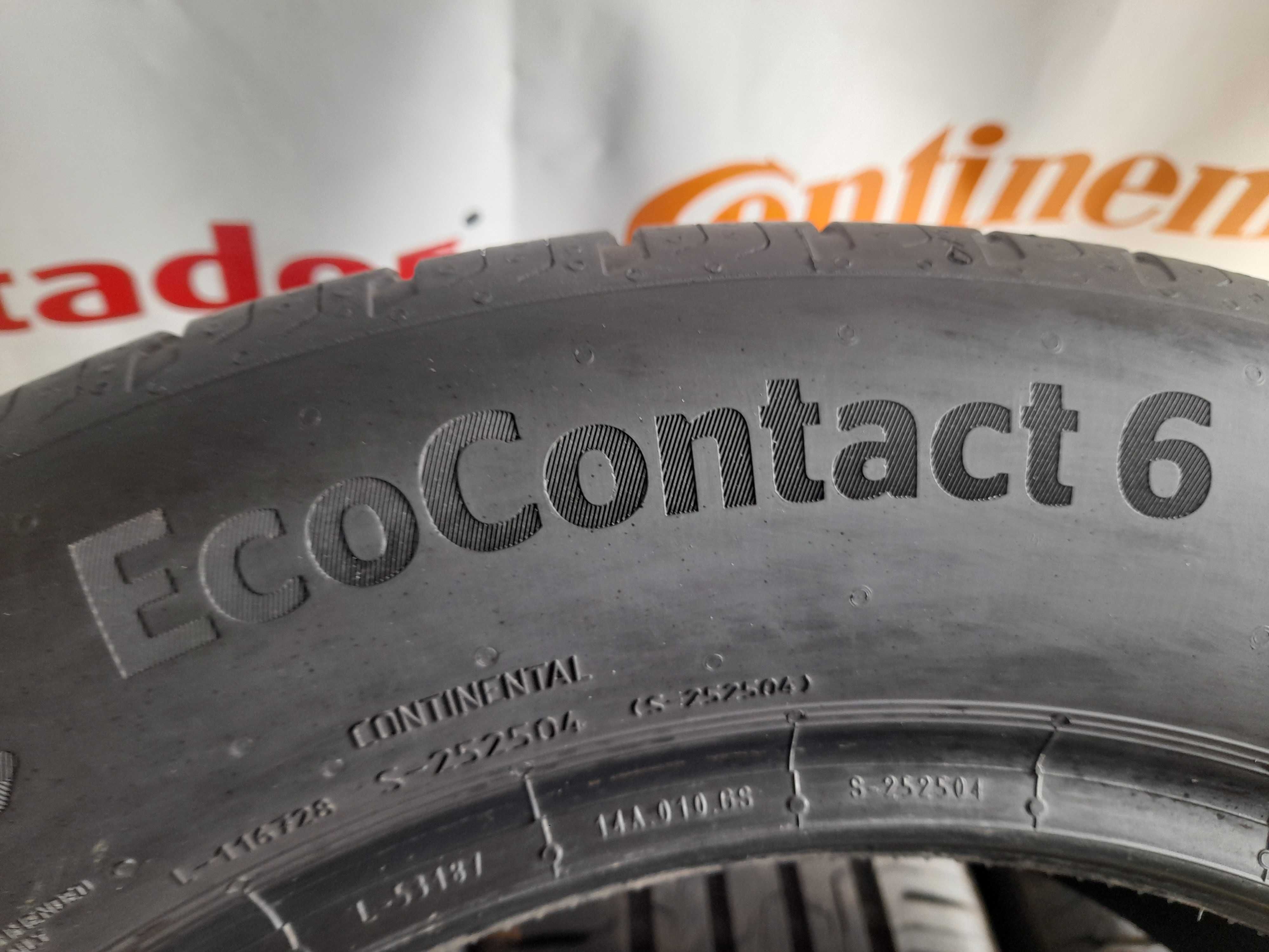 Літні шини 205/55 R16XL Continental Eco Contact 6 залишок 100%