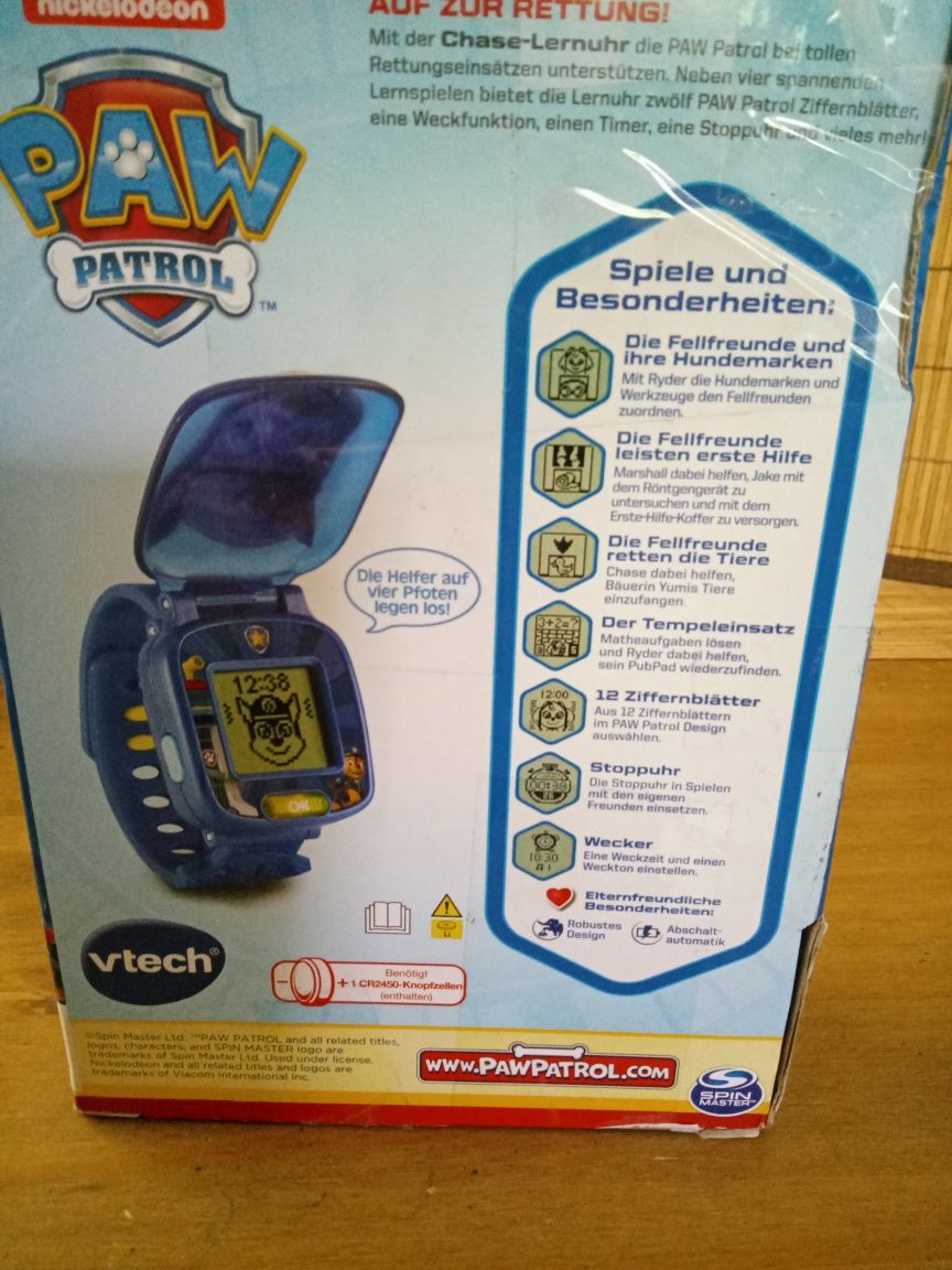 Zegarek dla dzieci chase vtech