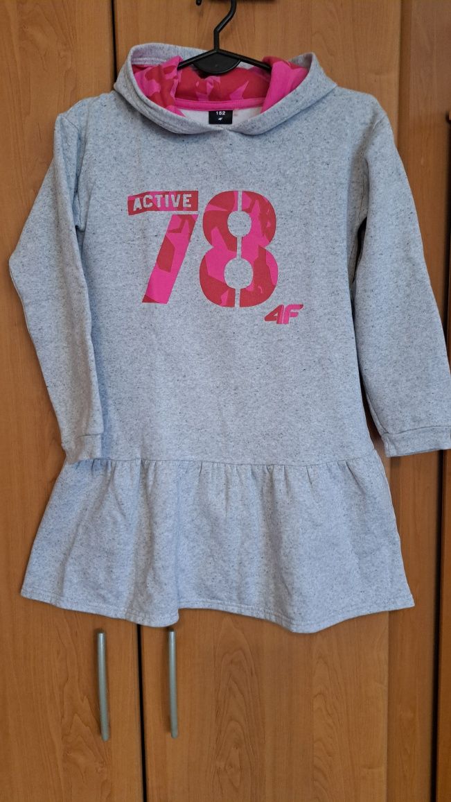 Tunika, bluza z kapturem 4f r. 152 cm