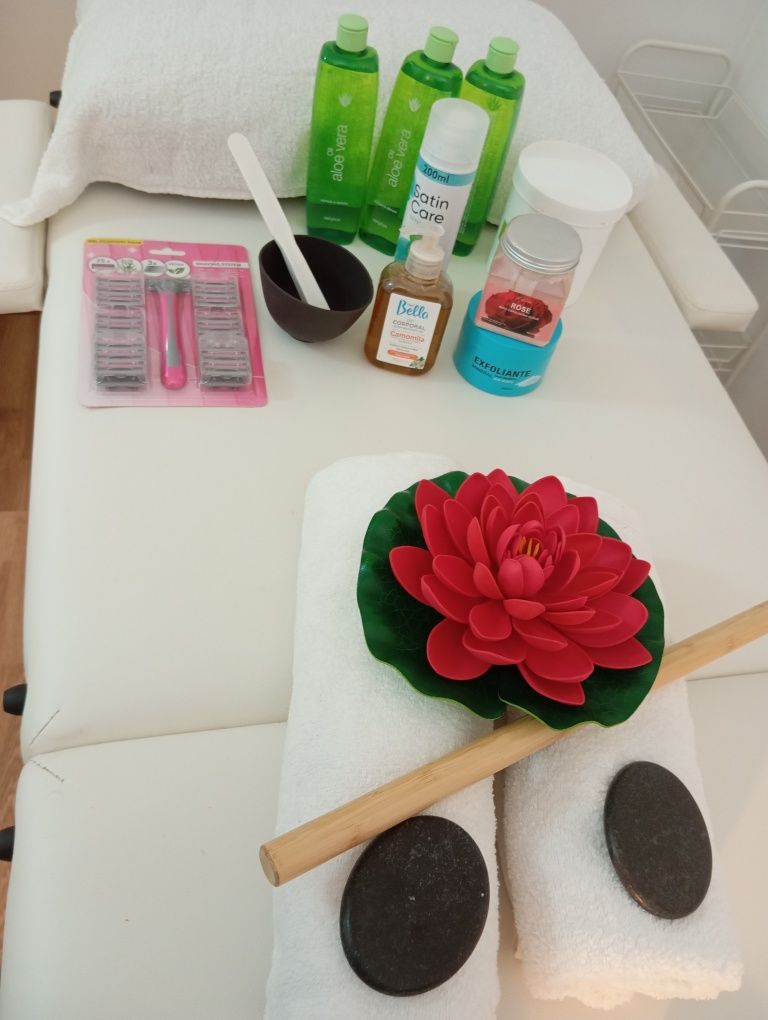 Massagem de relaxamento alívia seu extresse