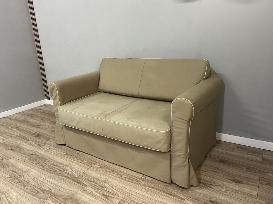 Kanapa sofa typu amerykanka beżowa Ikea idealna rozkładana DOSTAWA !!!