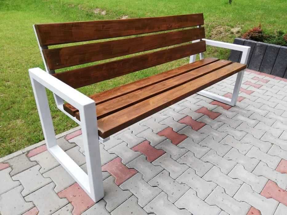Ławka ogrodowa / parkowa / nowoczesna ! Styl SQUARE