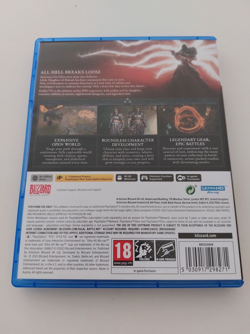 Jogo Diablo IV PS5