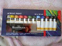 farby akrylowe akryle nowe zestaw 12x12ml