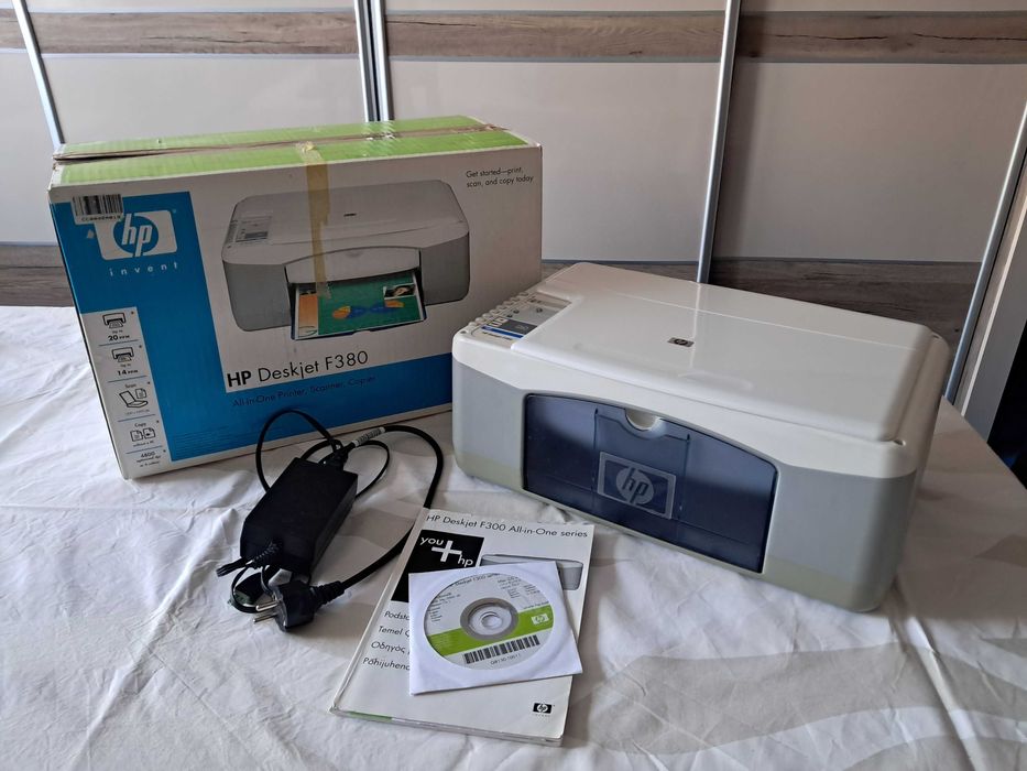 Drukarka - skaner - kopiarka HP DeskJet F380