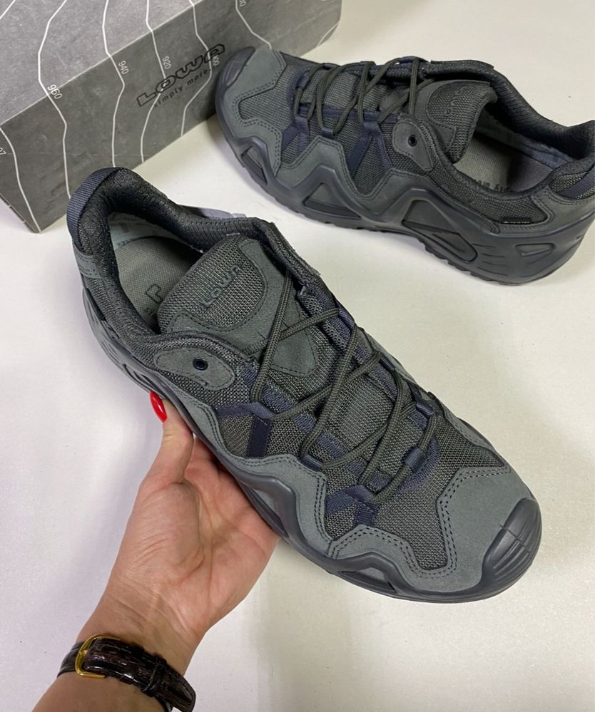 Знижка! 46р. Кросівки ОРИГІНАЛ берці Lowa Zephyr GTX Lo TF Wolf Grey