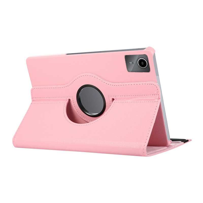 ETUI obrotowe 360 do LENOVO TAB M11 10.95" 11" TB330FU jasny róż