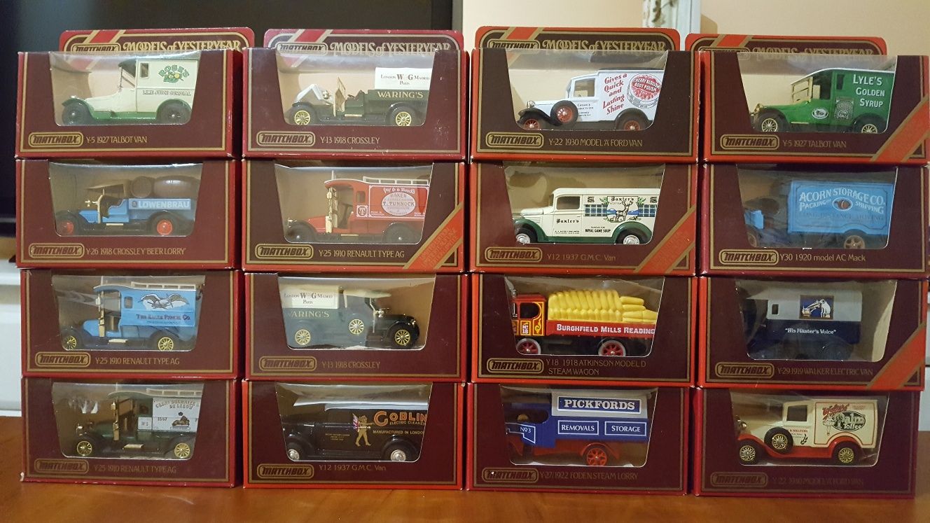 Моделі авто Matchbox of Yesteryears