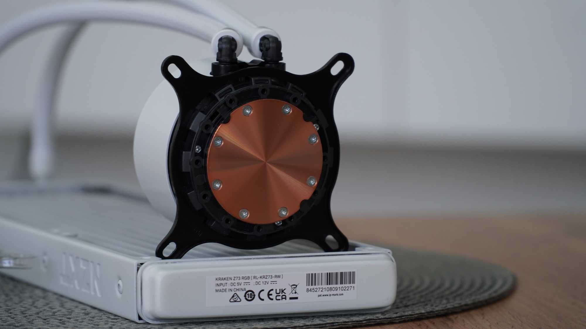 Sprzedam zadbane chłodzenie wodne Nzxt Kraken Z73 RGB Białe