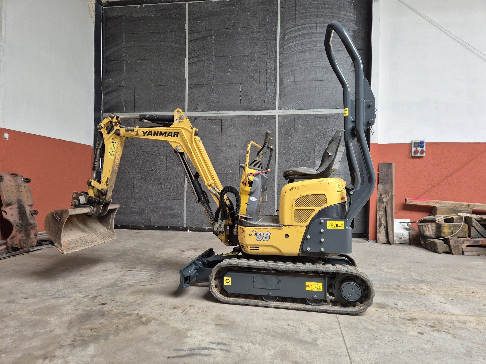 Minikoparka Yanmar SV08 JCB 2018r Kubota