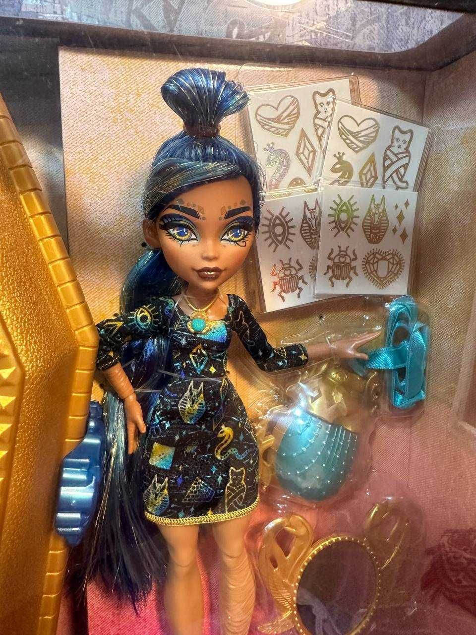 Набор Монстер Хай Клео Де Нил Monster High Cleo De Nile Golden Glam