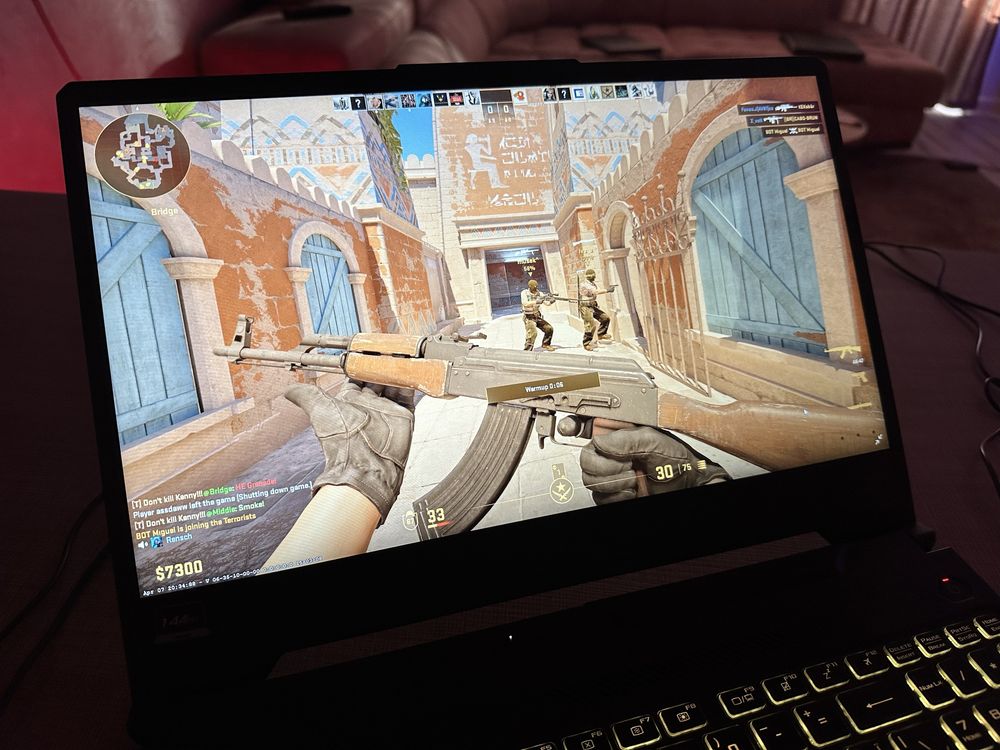 Игровой ноутбук Asus TuF Gaming полный комплект с девайсами!