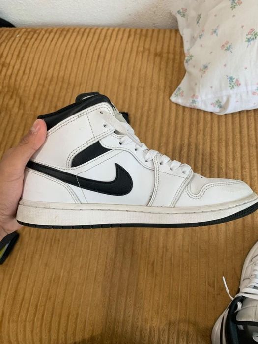 Jordan 1 branco usado