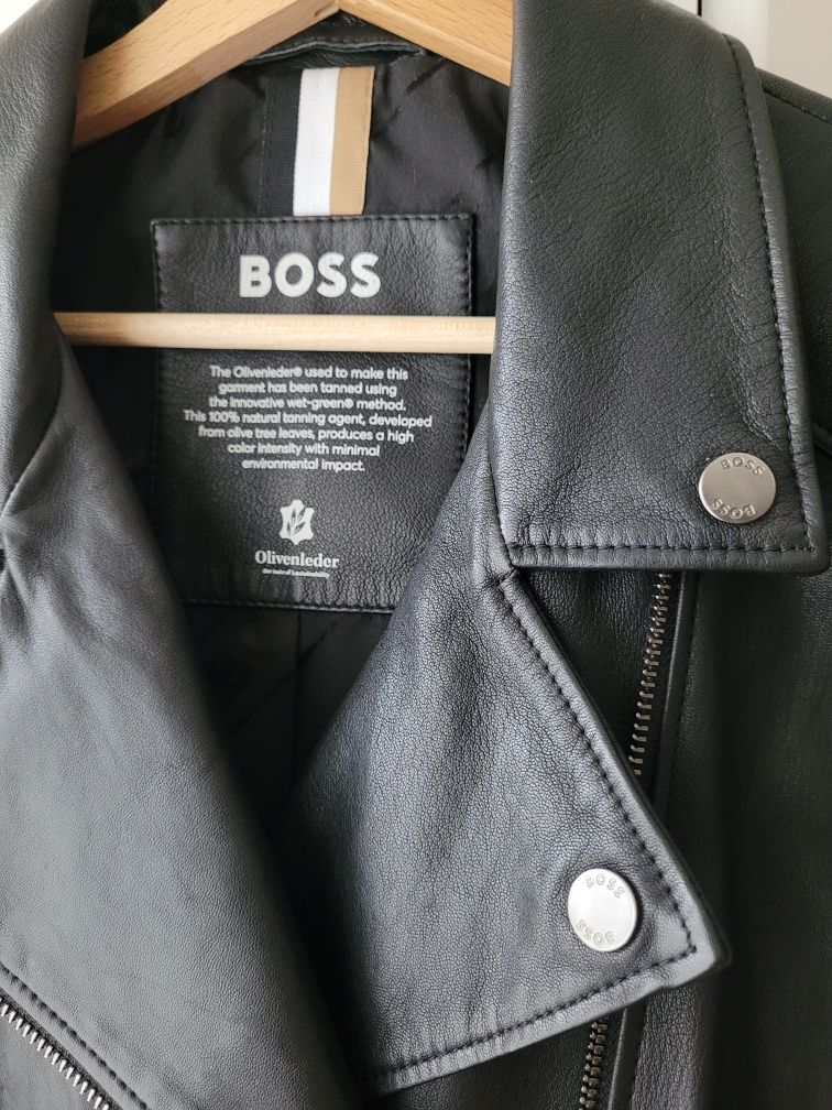 HUGO Boss nowa skórzana kurtka 38