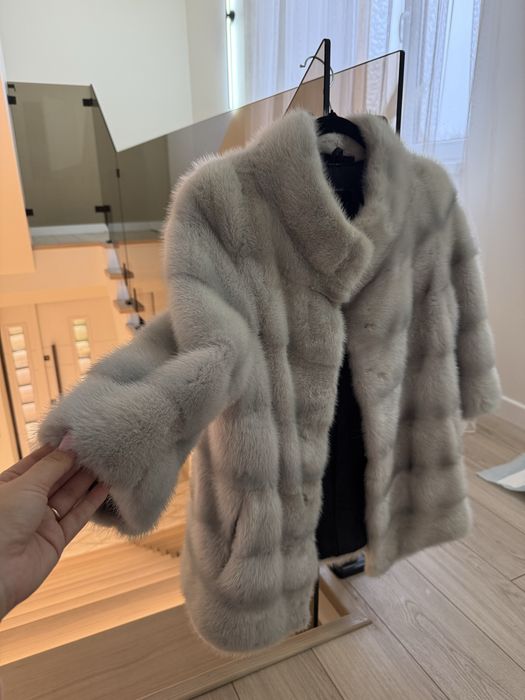 Шуба норкова автоледі