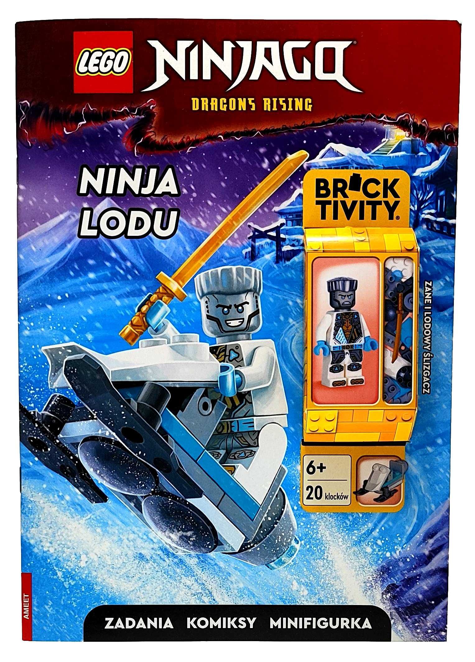 Lego Ninjago Ninja Lodu - Zane i Lodowy Ślizgacz