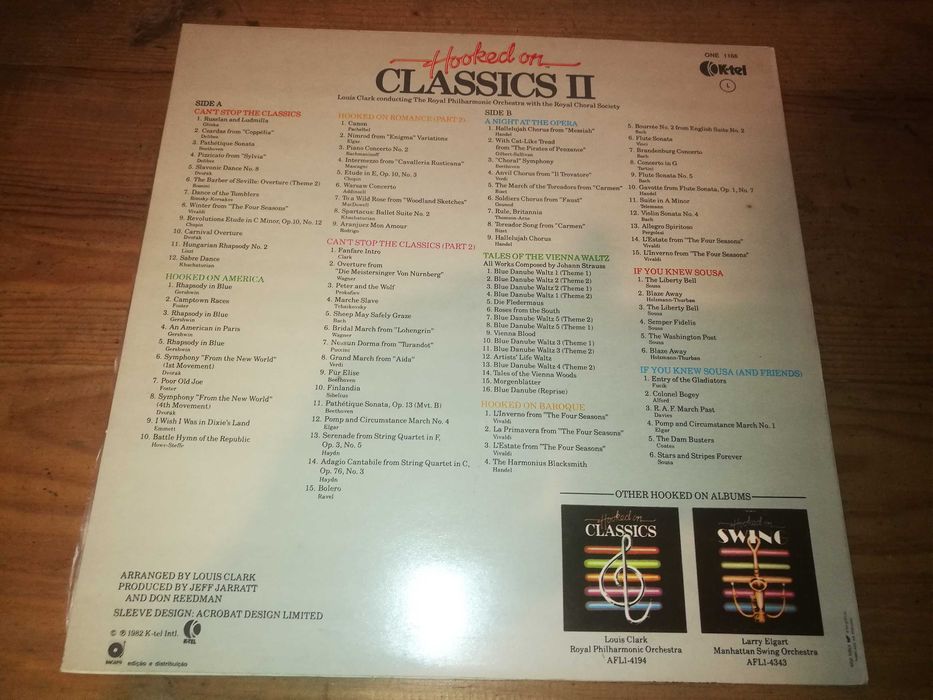 The Royal Philharmonic Orchestra - Hooked On Classics II II LP
