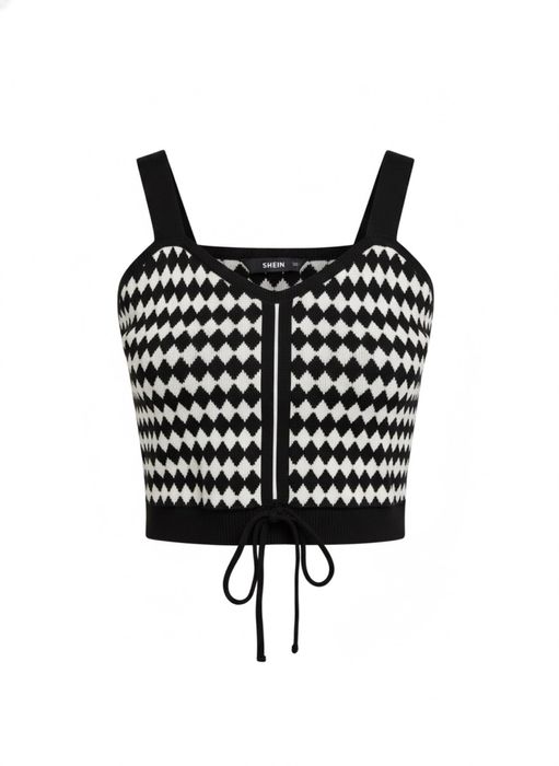 Top xadrez Shein
