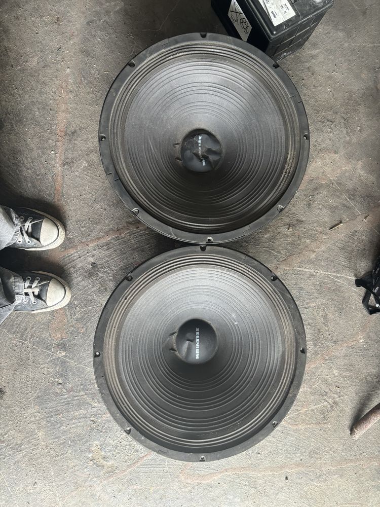 2 subwoofer selenium wpu 1508 stan nieznany
