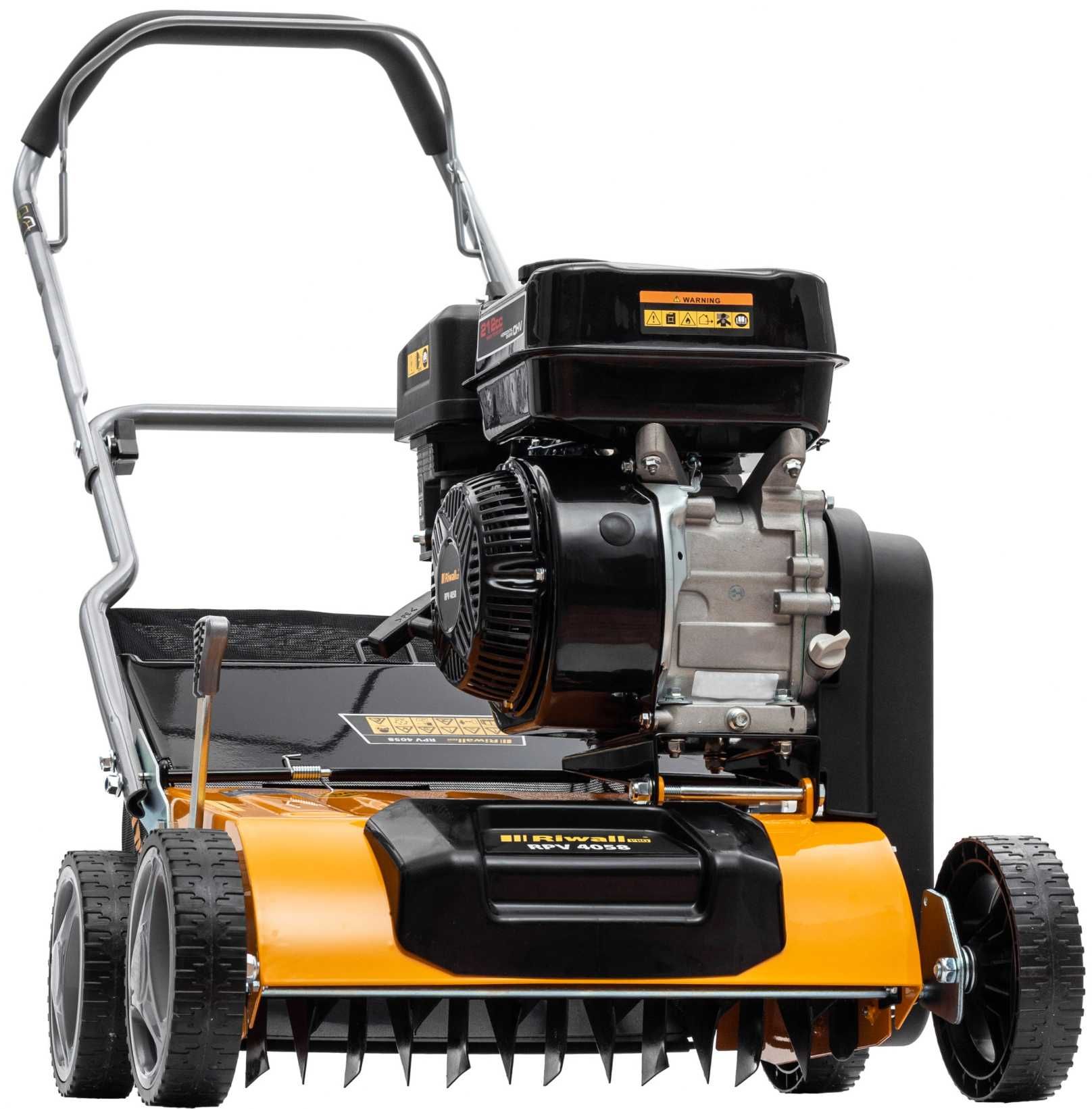 Aerator Wertykulator spalinowy 3W1 10KM RIWALL PRO RPV 4058 2 Wałki