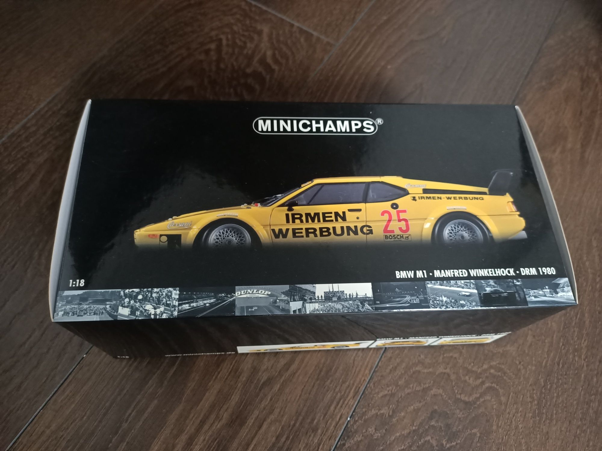 Model 1/18 Minichamps BMW M1 Procar DRM 1980 #25  1:18