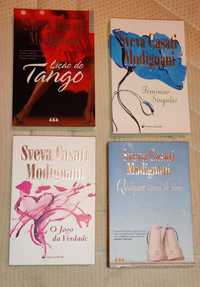 4 livros de Sveva Casati Modignani (também vendo em separado)