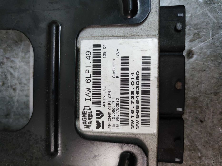 Peugeot 307 2.0 16v Komputer Sterownik Silnika Moduł Silnika