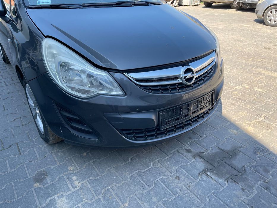 OPEL CORSA D LIFT Z177 KPL PRZÓD MASKA BŁOTNIKI LAMPY ZDERZAK PAS CHLODNICE