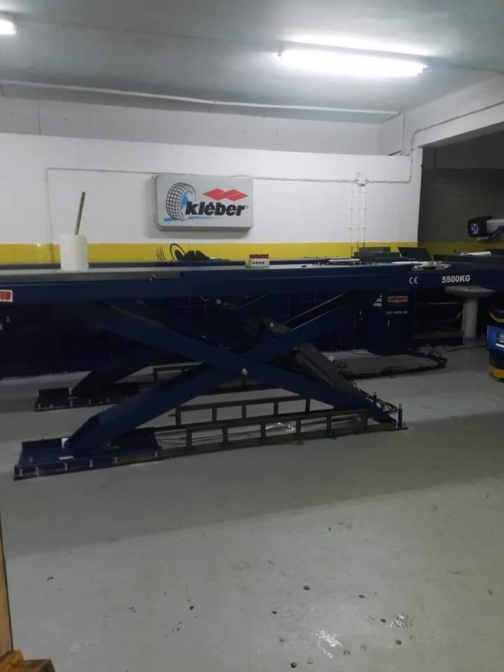 Elevador de alinhamento de 5.5 ton,montagem incluida