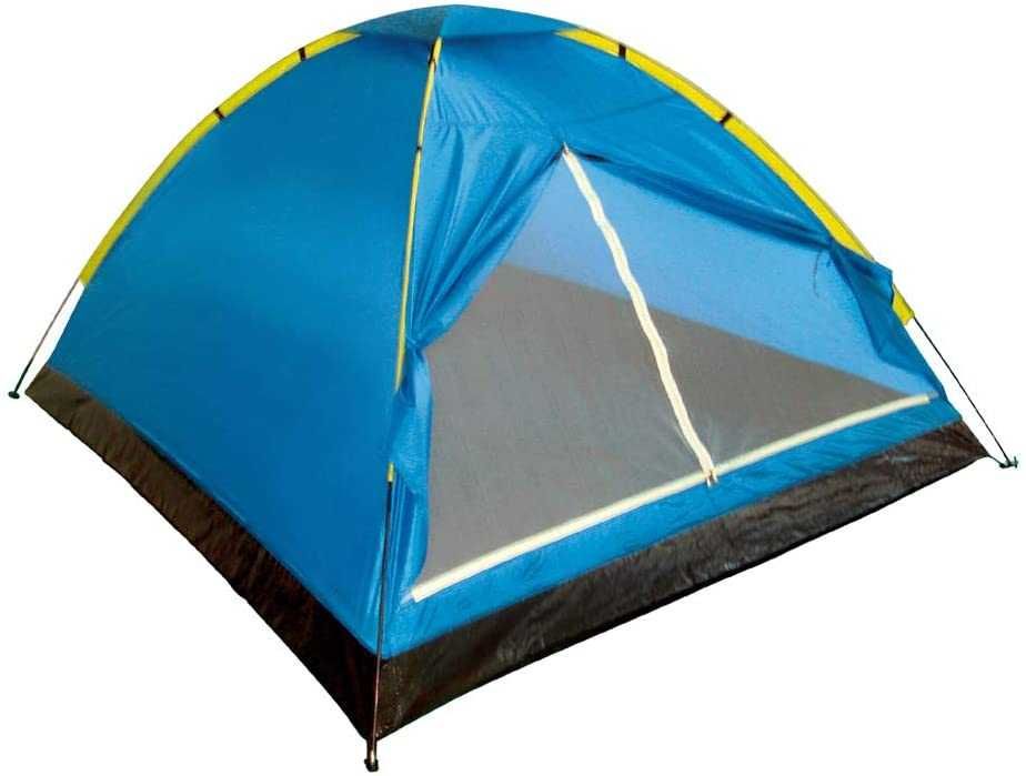 Tenda campismo iglu, 2 pessoas, multicolorido, 200 x 120 x 100 cm