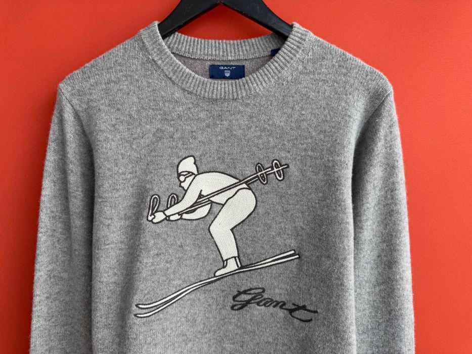 ??? Gant шерстяний вовняний светр світер джемпер кофта розмір S