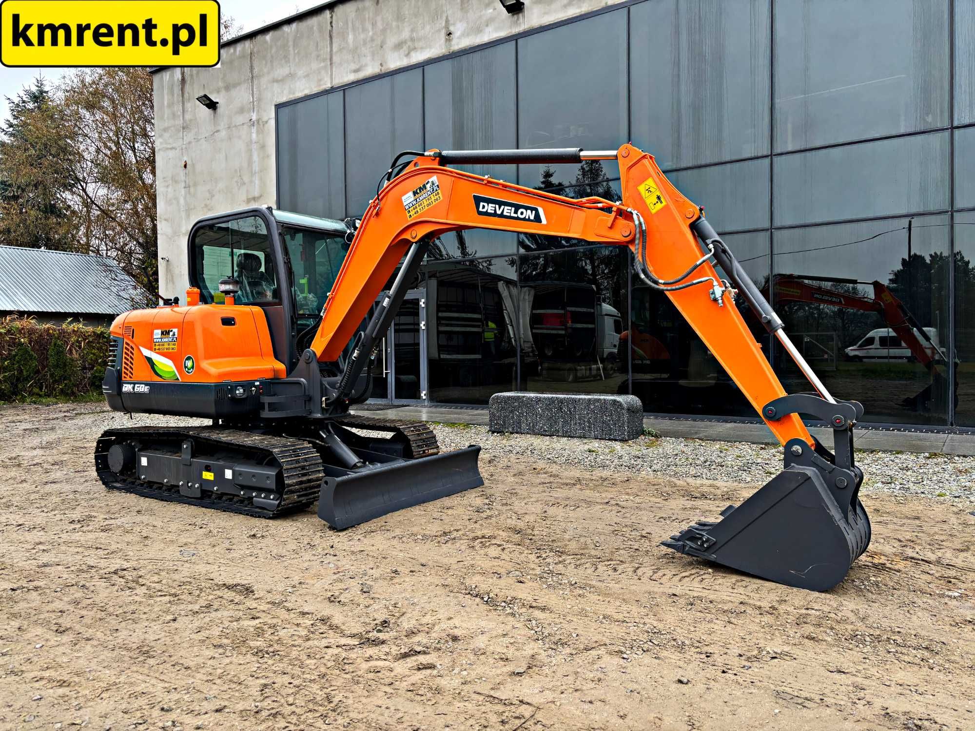 DOOSAN DEVELON DX60E-10N МІНІ-КОПАРКА | JCB 8060, 8065, 8050, 8055,