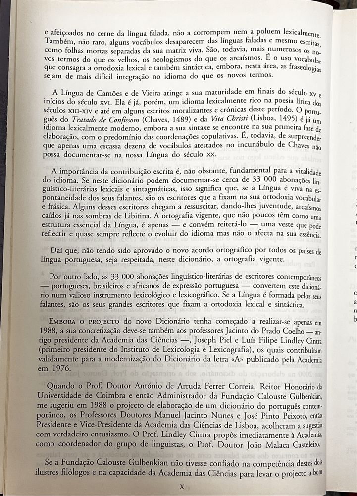 Dicionário da Língua Portuguesa Contemporânea - Volume 1 (A - F)