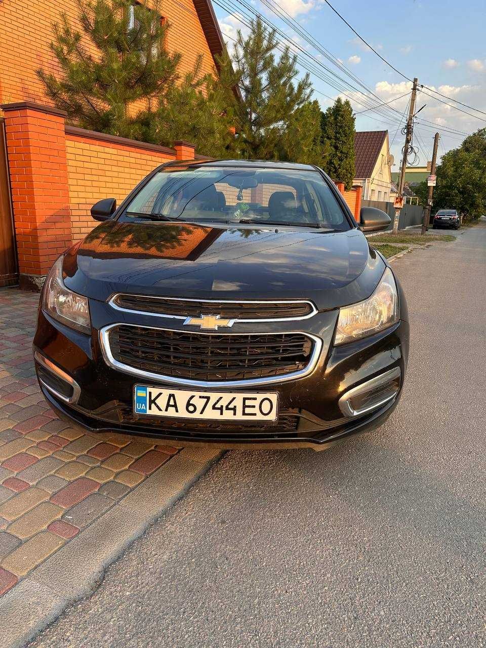 Chevrolet Cruze 2015  Автомат  Обслужен Без вложений