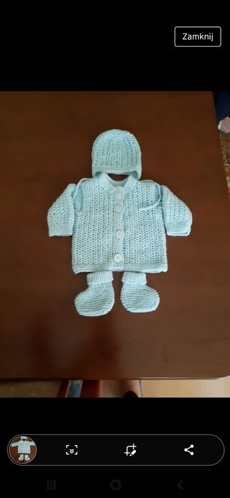 Komplet ubranek dla noworodka