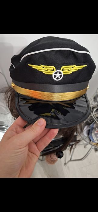 Czapka policjanta pilota lub marynarza