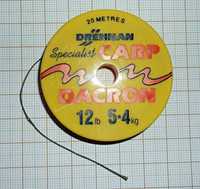 Drennan Carp Dacron Brown 20m 12lb - NOWA