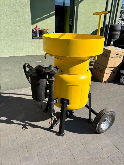 Sprężarka śrubowa kompresor Demag SC40DS-1 + piaskarka