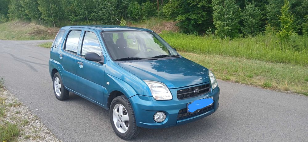 Subaru g3x justy 1.3 benzyna gaz 4x4