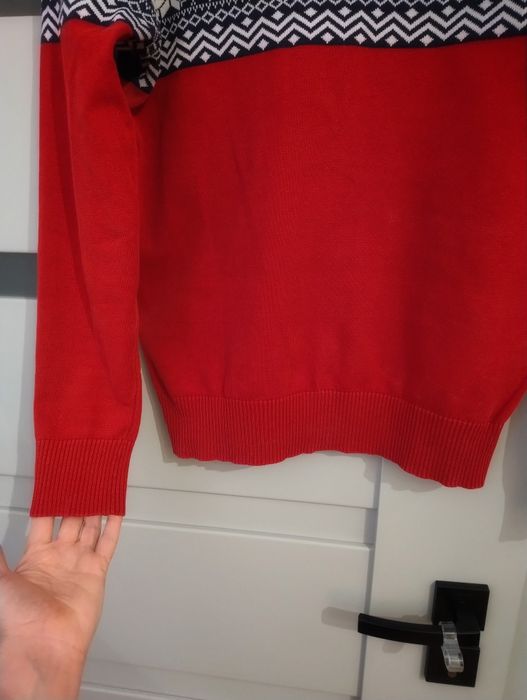 Sweter zimowy męski M