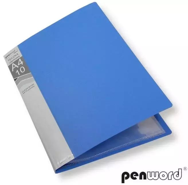Teczka A4/10 ofertowa niebieska. Penword