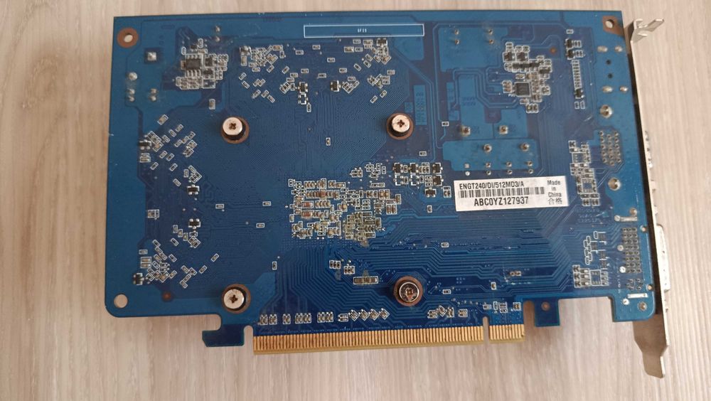 Б/В Відеокарта Asus GeForce GT 240 512MB 128bit DDR3, HDMI, DVI, VGA